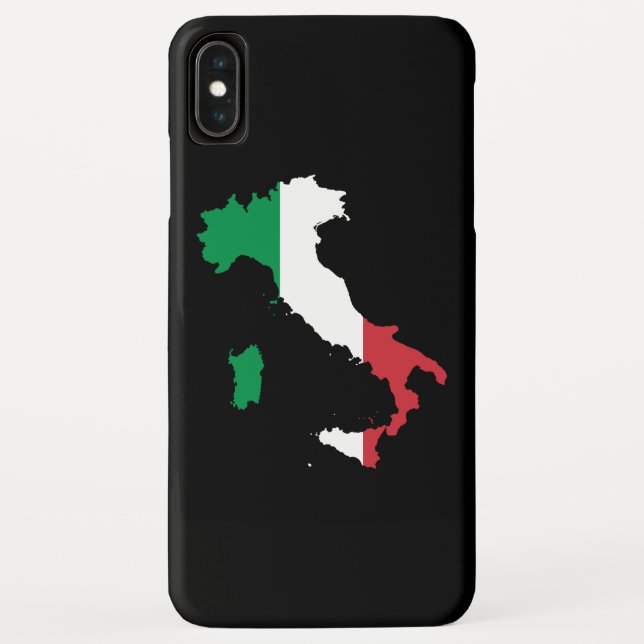 Italy in Flag Colours Case-Mate iPhone Case (Back)