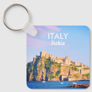 Italy Ischia Souvenir Key Ring