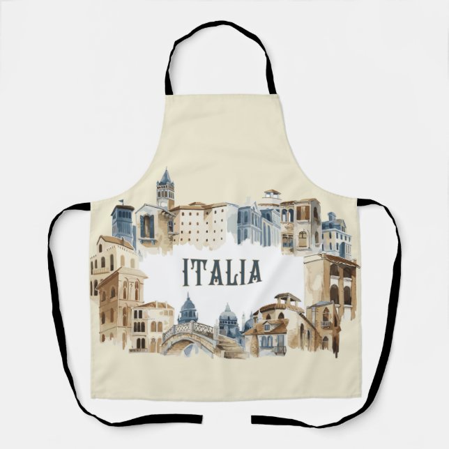 Italy Italia Apron (Front)