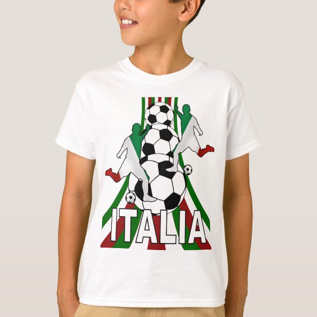 Italy italia,  football soccer aa T-Shirt (Front)