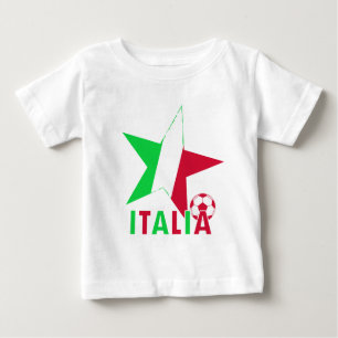 Italy Italia Soccer Stars Baby T-Shirt