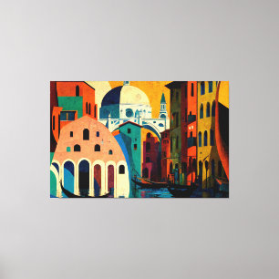Italy, Italian Art, Italian Decor, Italy Painting Canvas Print