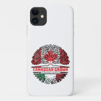 Italy Italian Canadian Canada Tree Roots Flag