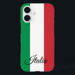 Italy & Italian Flag fashion, travel / sports iPhone 16 Case<br><div class="desc">Iphone Case (Mobile): Italy & Italian Flag fashion - love my country,  national patriots,  travel,  holiday /sports fans</div>