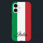 Italy & Italian Flag fashion, travel / sports iPhone 16 Case<br><div class="desc">Iphone Case (Mobile): Italy & Italian Flag fashion - love my country,  national patriots,  travel,  holiday /sports fans</div>