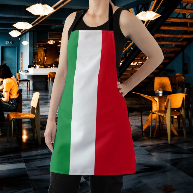 Italy Italian Flag Red White Green Italia Apron (Italy Italian Flag Red White Green Italia Apron
)