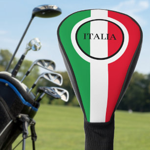 Italy Italian Flag Red White Green Italia Golf Head Cover