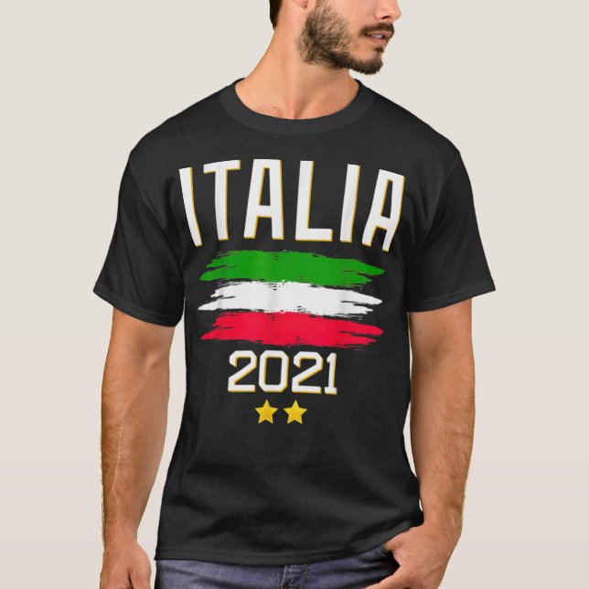 Italy Italian Italia Football Champions Its certif T-Shirt (Front)