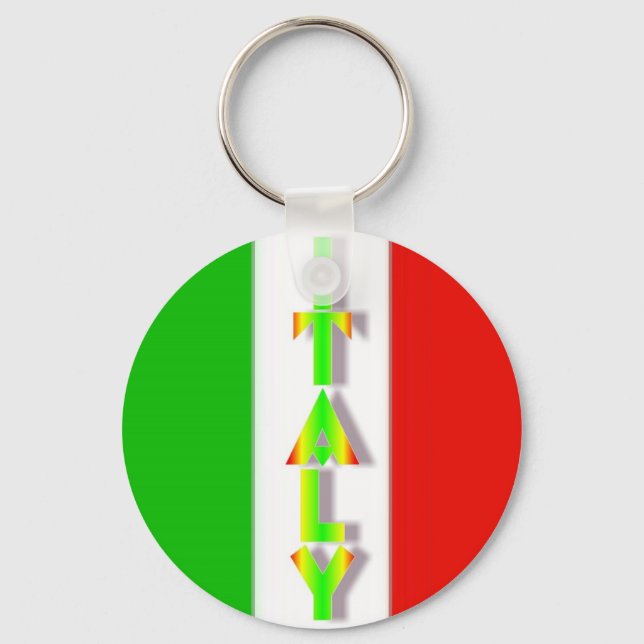 Italy Key Ring (Front)