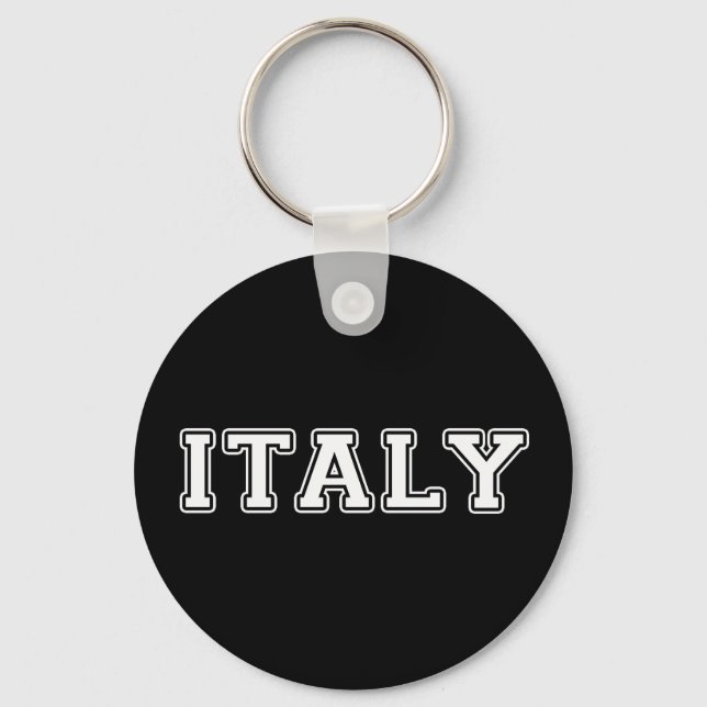 Italy Key Ring (Front)