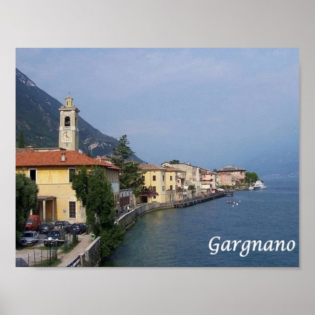 Italy - Lake Garda - Gargnano - Poster (Front)