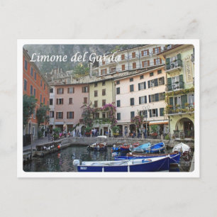 Italy - Lake Garda - Limone del Garda - Postcard