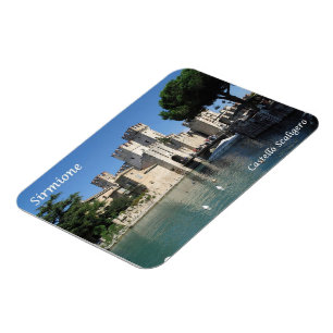 Italy - Lake Garda - Sirmione - Castello Scaligero Magnet