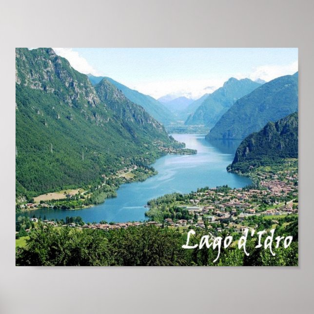 Italy - Lake Idro - Poster (Front)