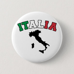 Italy Land 6 Cm Round Badge
