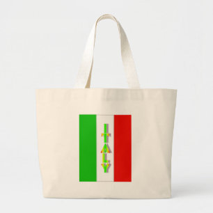 Italy Large Tote Bag