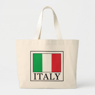 Italy Large Tote Bag
