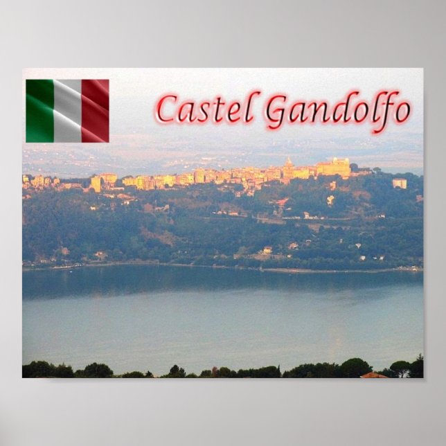 Italy - Lazio - Castel Gandolfo - Poster (Front)