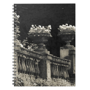 Italy, Lecco Province, Varenna. Lakeside Spiral Notebook