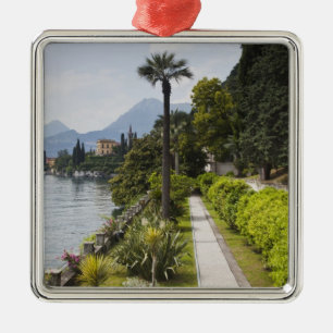 Italy, Lecco Province, Varenna. Villa Monastero, Metal Tree Decoration