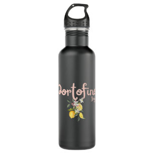 Italy Lemon Design Portofino Italy Souvenir Italy 710 Ml Water Bottle