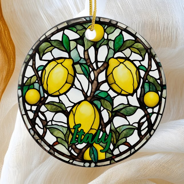 Italy Lemon Tree  Ceramic Tree Decoration (Creator Uploaded)