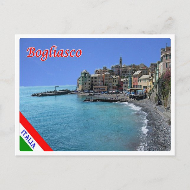 Italy - Liguria - Bogliasco - Postcard (Front)