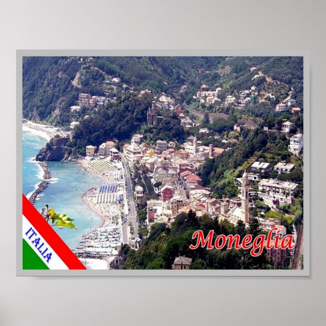 Italy - Liguria - Moneglia - Poster (Front)