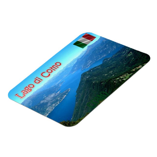 Italy - Lombardy - Como - Lake Como View - Magnet (Left Side)