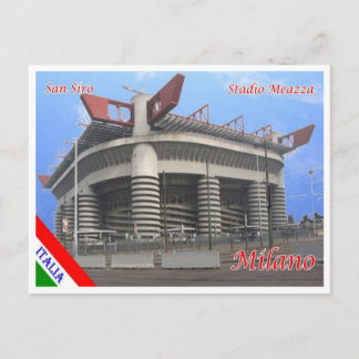 Italy - Lombardy - Milan - San Siro Stadium Meazza Postcard