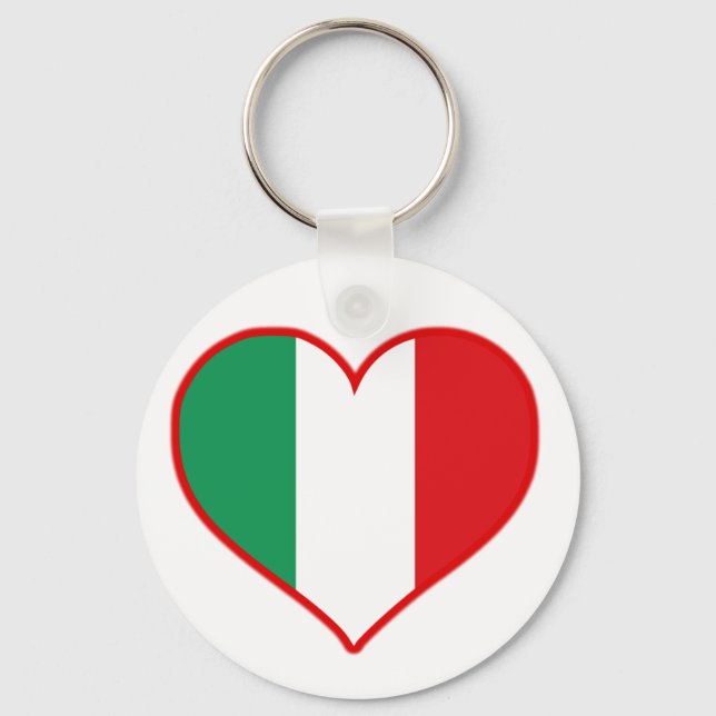 Italy Love Key Ring (Front)
