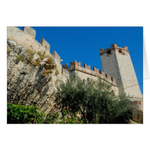Italy, Malcesine, Lake Garda, Castle Scaligero