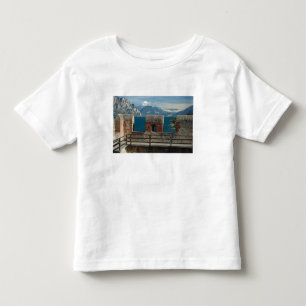 Italy, Malcesine, view from castle of Lake Toddler T-Shirt