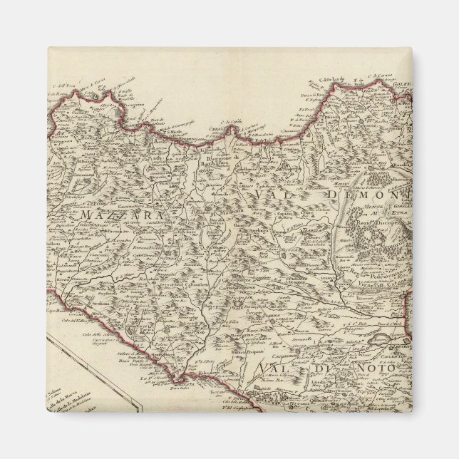 Italy, Malta Magnet (Front)