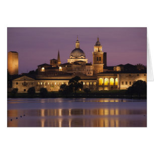Italy, Mantua Province, Mantua. Town view and