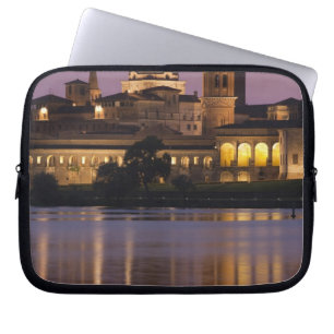 Italy, Mantua Province, Mantua. Town view and 2 Laptop Sleeve