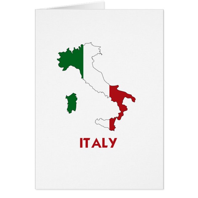 ITALY MAP (Front)
