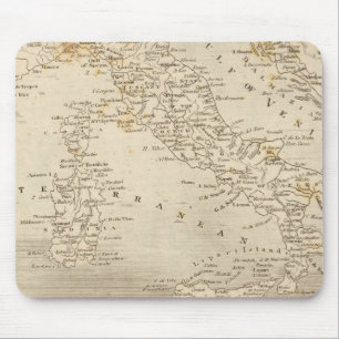 Italy Map by Arrowsmith Mouse Pad