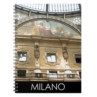 ITALY MILAN SPIRAL NOTEBOOK