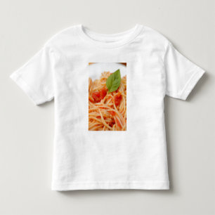 Italy, Orta, Lake Orta, spaghetti with tomato Toddler T-Shirt