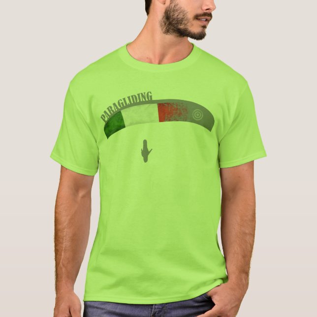 ITALY PARAGLIDING T-Shirt (Front)