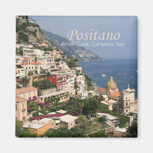 Italy Photo Travel Fridge Magnet Compania Positano