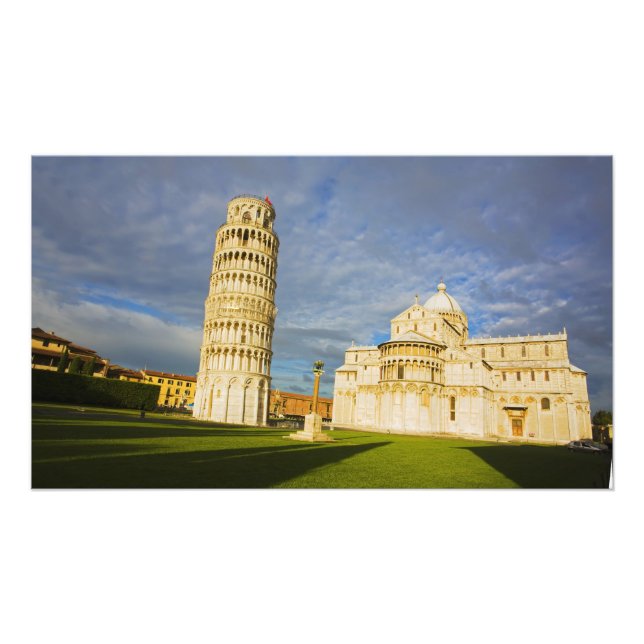 Italy, Pisa, Duomo and Leaning Tower, Pisa, 2 Photo Print (Front)