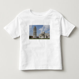 Italy, Pisa. Leaning Tower of Pisa and Toddler T-Shirt