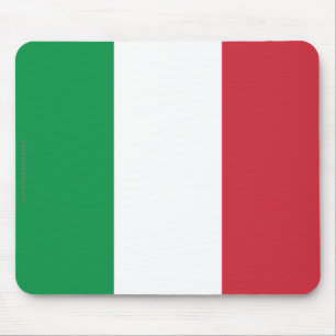 Italy Plain Flag Mouse Pad