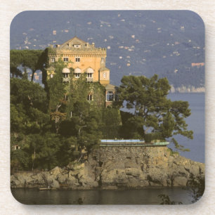 Italy, Portofino. Scenic life on the Coaster