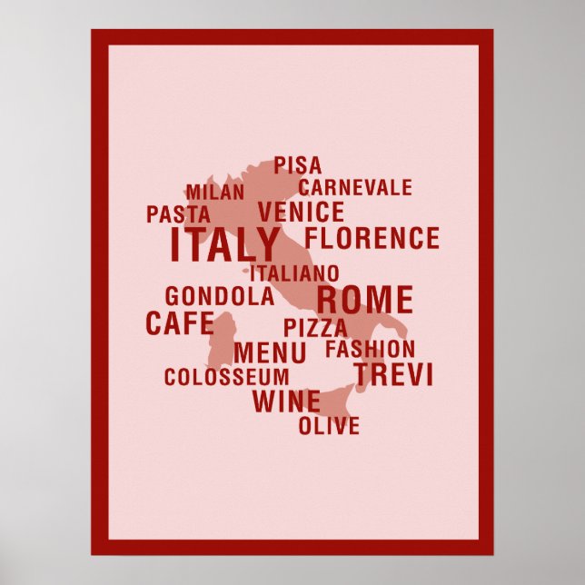Italy Poster (Front)