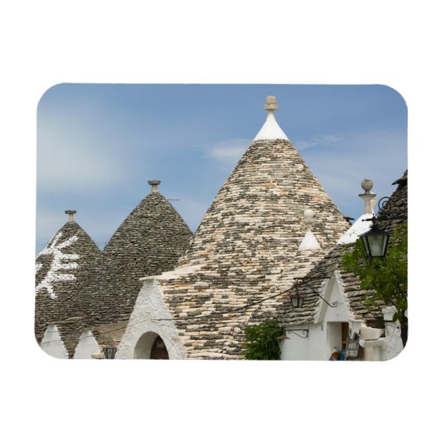 Italy, Puglia, Alberobello, Terra dei Trulli, Magnet (Horizontal)