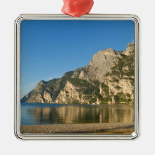 Italy, Riva del Garda, Lake Garda, Mount Metal Tree Decoration
