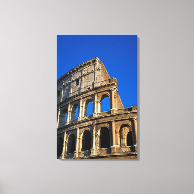 Italy, Rome, Coliseum Canvas Print (Front)